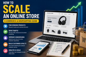 Read more about the article How to Scale an Online Store (E-commerce & Dropshipping Guide)