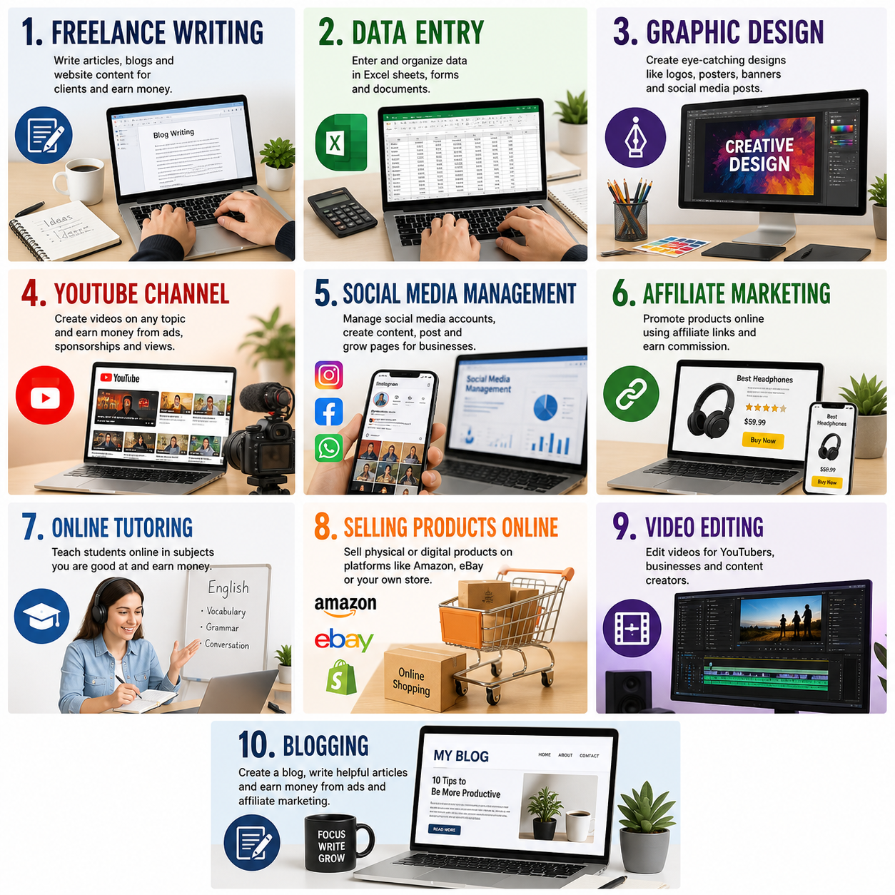 Read more about the article Top 15 Online Earning Methods for Beginners in 2026p